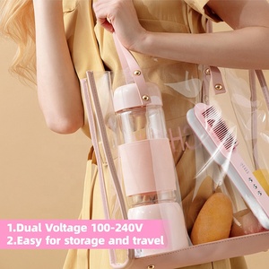 Peine alisador de pelo de vapor LCD con revestimiento de cerámica cepillo alisador de pelo profesional - Product Image 5