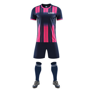 ODM OEM Camisetas de fútbol personalizadas Camiseta de fútbol transpirable con impresión por sublimación Ropa de equipo Premium Uniformes de fútbol profesionales - Product Image 4