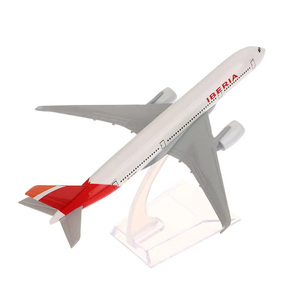 โมเดลเครื่องบินไอเบอร์เรียแอร์บัส <span class=keywords><strong>A330</strong></span> ขนาด 16 ซม. ทำจากโลหะ ของสะสม ของที่ระลึก ของขวัญ - Product Image 4