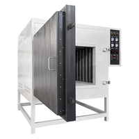 CE certificado 1400C alta temperatura 1300L Gran Cámara Industrial horno de tratamiento térmico SIC elemento calefactor de acero inoxidable