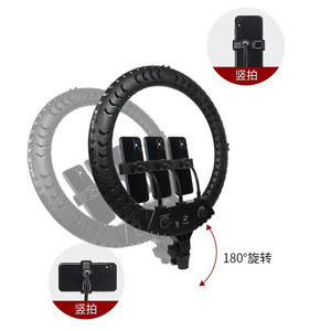 LED Fill Light 18 Inch Adjustable Brightness Dual Color Temperature For Mobile Live Streaming Video Shooting Photography - Product Image 5
