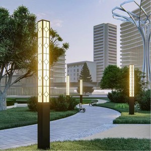 ไฟสวน LED พลังงานแสงอาทิตย์ ตัวเรือนพลาสติก กันน้ำ IP65 แสงสีขาวอบอุ่น 3500K ควบคุมด้วยเซ็นเซอร์ ไฟทางเดินกลางแจ้ง ขนาดใหญ่ - Product Image 2
