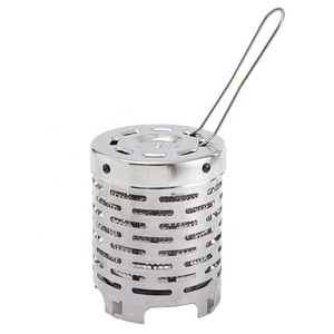 <span class=keywords><strong>Camping</strong></span> <span class=keywords><strong>Mini</strong></span> Heater Draagbare Roestvrijstalen Tent Kachel Verwarmingsdeksel Voor Wandelen Reizen Bbq - Product Image 3