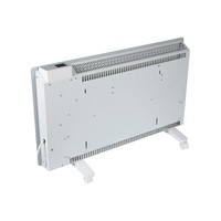 Calentador Eléctrico Móvil con Panel de Vidrio, Control por Aplicación, Pantalla LCD TFT, Controlador de Temperatura, Calentador de Espacio Independiente