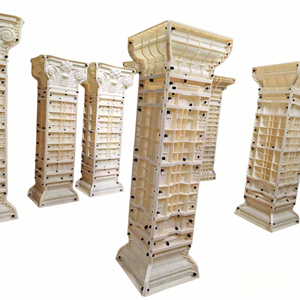 Heavy Duty Reusable <strong>Plastic</strong> Mold for Square Roman Concrete <strong>Pillars</strong> - DIY Garden &amp; Porch <strong>Columns</strong> - Product Image 6
