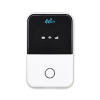 Wifi Router Mini 3G 4G Lte, Hotspot Mobil Saku Portabel Nirkabel Jaringan Wifi dengan Slot Kartu Sim