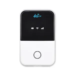 4G वाईफाई राऊटर मिनी रूटर 3 जी 4G Lte वायरलेस पोर्टेबल जेब मॉडेम वाई फाई मोबाइल हॉटस्पॉट कार वाई-फाई रूटर सिम कार्ड स्लॉट के साथ