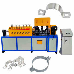 <strong>Automatic</strong> Clamp <strong>Forming</strong> <strong>Machine</strong> Flat Iron Clamp <strong>Profile</strong> Punching and Bending Making <strong>Machine</strong> - Product Image 6