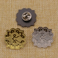 Badge personnalisé en émail argenté, logo sur mesure, thème fruit, en métal, pour broche personnalisée, attache papillon, souvenir