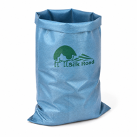 Sacs de sécurité en PP recyclé tissé pour la construction, l'aménagement paysager et l'élimination des déchets, origine Shandong, sacs conteneurs personnalisables pour