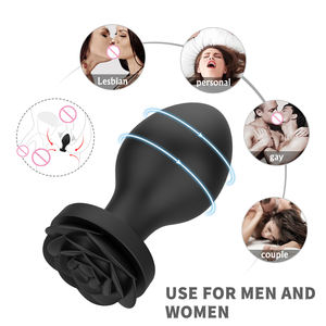Venta caliente Plug <span class=keywords><strong>Anal</strong></span> con diseño negro impermeable y elegante para productos para adultos de exploración Sexy Solo - Product Image 4