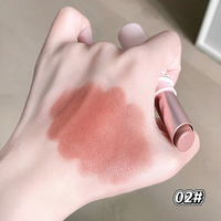 Rouge à lèvres mat doux Bily Bear BL016 Peach Mist Nude pour le maquillage quotidien