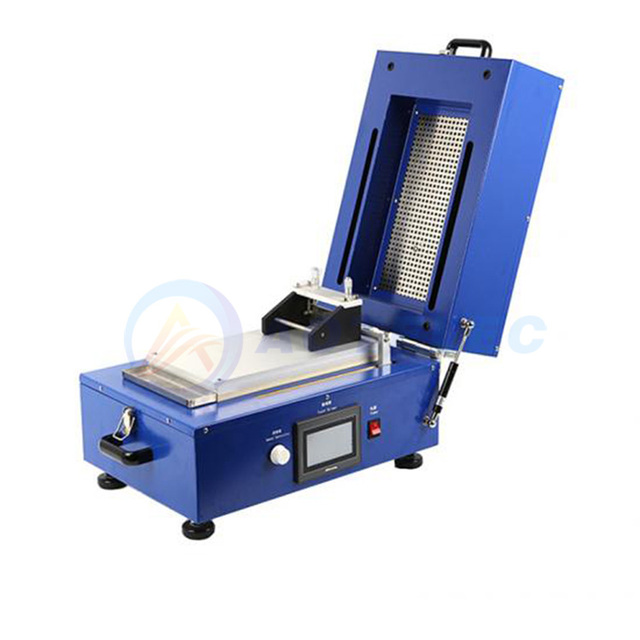 AOT Electric Battery Electrode Film Coating Machine with Heating Function Semi-Automatic CE Certified Motor & Pump