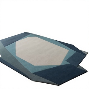 Indian Made High Quality Hand Tufted Wool Carpet Soft Indoor <b>Large</b> Modern Latex Non-Slip Stain Resistant IINDIAN TEXTILES H/L - Product Image 1