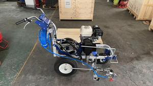 High Quality 6.5HP <b>Gasoline</b> Engine Cold Spray Paint Machine Hand-Push Cold Airless Spraying Pavement Road Line Marking Machine - Product Image 6