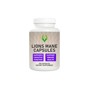 ODM OEM Capsules de Crinière de Lion de Bonne Qualité, Complément Alimentaire Favorisant la Fonction Cognitive et Soutenant la Santé Immunitaire pour Adultes - Product Image 1