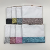 Offre Spéciale sac de maquillage uni à la mode, sacs à cosmétiques, impression personnalisée, accepté