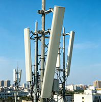 Antenne de station de base cellulaire multi-bandes verticale 698~2700 MHz 12 dBi à inclinaison fixe 4G LTE 5G NR Panneau sectoriel