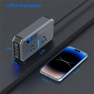 Adaptateur secteur de voiture chargeur usb 200w onduleur de voiture dc 12v à 110v convertisseur ca camion 24v à ac onduleur de batterie de voiture - Product Image 3