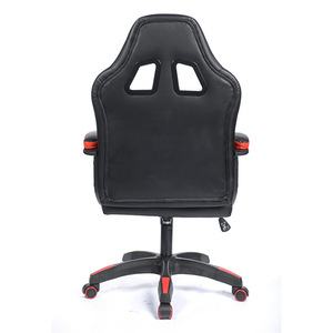 Fauteuil de jeu convertible en cuir bleu, design traditionnel, vérin à gaz 4 positions, pieds coniques, livraison gratuite, pièces de rechange - Product Image 3