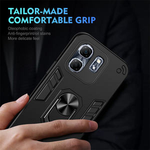เคสโทรศัพท์แบบไฮบริด PC TPU สำหรับ Infinix Note 30 Pro 4G Zero 30 5G HOT 30i /30 Play พร้อมที่ยึดแม่เหล็ก ป้องกันการตกกระแทก - Product Image 2