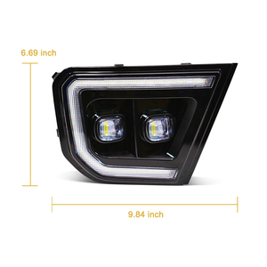 Nhà máy thiết kế mới dẫn xe đèn sương mù ban ngày đèn chạy cho Ford Ranger T9 XL XLT 2022 2023 Tự động bật tín hiệu DRL - Product Image 5
