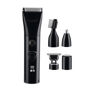 Cortadora de Pelo 5 en 1 Recargable para Hombre, Inalámbrica, Eléctrica, para Nariz, Cejas, Barba y Cuerpo, Resistente al Agua, para Afeitar y Cortar el Cabello - Product Image 1