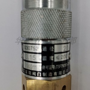 Válvula de Seguridad Fuyu A27X-40T DN15 20 Roscada para Aire, 40 Bar de Alta Presión - Product Image 1
