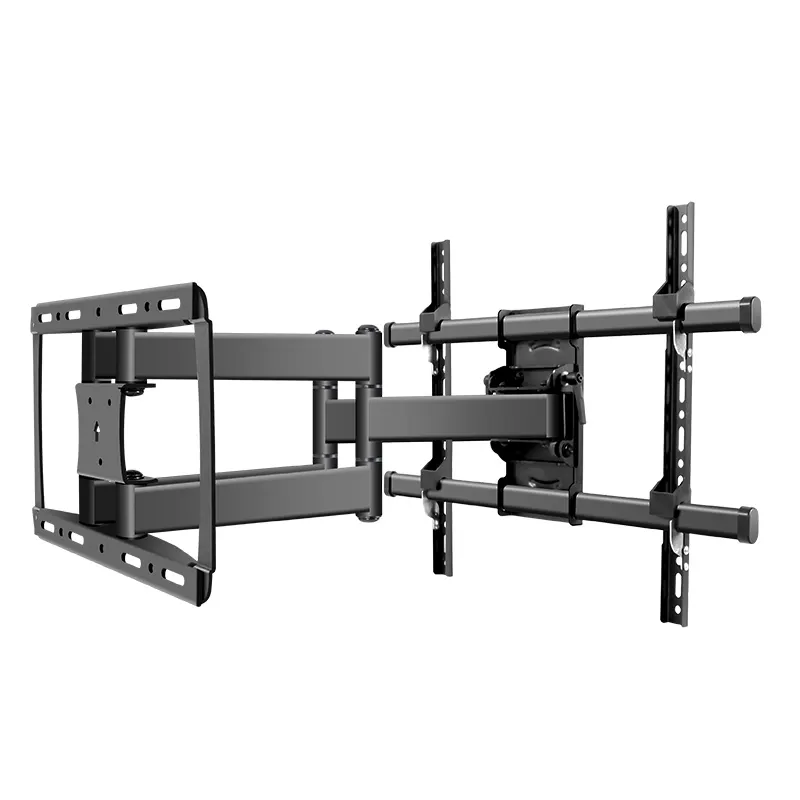 Suporte de parede para TV com quadro LCD Full motion, suporte de 90kg, 42"-84", base para TV Vesa, 600x400, para cima e para baixo