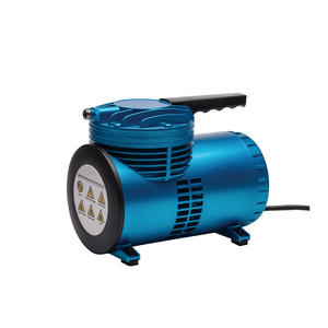 Pompe à air à diaphragme 1/4HP <span class=keywords><strong>pour</strong></span> aérographe, haut débit, sans huile, 0-60 PSI, <span class=keywords><strong>pour</strong></span> pistolets de pulvérisation professionnels et utilisation continue - Product Image 1