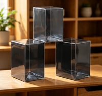 Boîte de présentation transparente populaire en vente directe d'usine, boîte pliante en plastique pour jouets, emballage en PP, matériaux recyclés