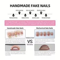 Vente en gros d'usine, ongles pressés faits à la main, fleurs 3D sculptées, faux ongles en acrylique, étiquette privée personnalisée, dropshipping