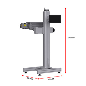 Máquina de Codificación Láser de CO2 de 220V, Impresora <span class=keywords><strong>en</strong></span> Línea Fácil de Usar para Envasado de Alimentos y Productos Corrugados - Product Image 5