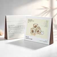 Boîte triangulaire personnalisée à bande déchirable, emballage en papier en forme de pyramide facile à ouvrir pour cosmétiques, soins de la peau, masques, coffret cadeau, vente en gros