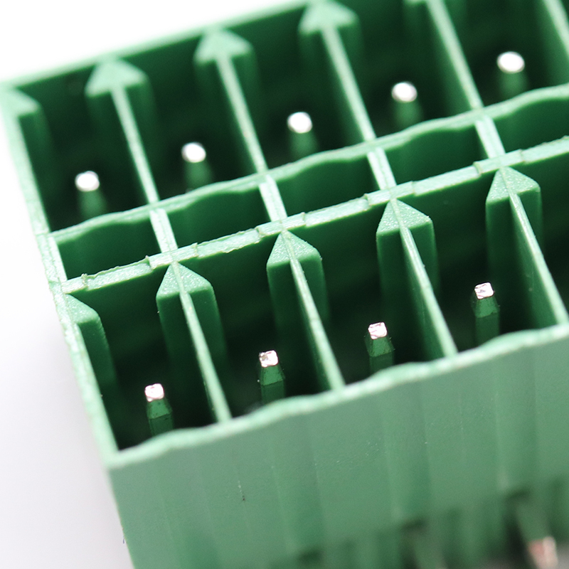 Dongguan поставщик 3,5 мм двухрядный 24 pin pcb Керамический клеммный блок без винтов