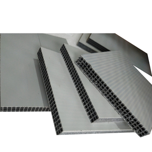 Panel de encofrado de plástico hueco de lámina de polipropileno PP personalizable Uso de tablero de la industria de la construcción de hormigón - Product Image 1