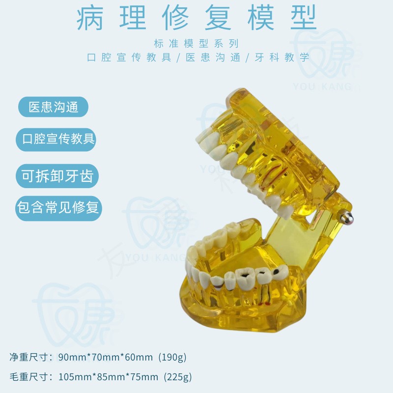 Pathological repair yellow