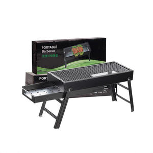 Barbecue portable pliable Qianxin 4003 sans fumée, résistant à la rouille, multifonctionnel, pour l'intérieur et l'extérieur - Product Image 4