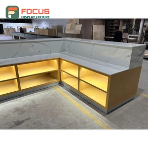 Vitrine à café contemporaine, étagère de présentation en verre, espace de présentation de pâtisseries, armoire de présentation pour café - Product Image 6