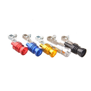 Silenciador de escape universal de gran tamaño para coche, simulador de sonido de válvula de descarga (BOV) tipo silbato, tamaño L, con efecto de remolino - Product Image 4