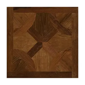 Nouvelle arrivée Parquet en bois massif multicouche écologique Parquet d'art résistant aux intempéries Parquet en bois dur