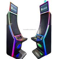 Miracle 2024 luxe 43 pouces écran tactile incurvé armoire d'arcade verticale jeu de puissance 2024 nouveaux jeux de compétences de luxe à jetons