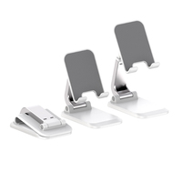 Q7Support pliant rotatif réglable à 360 degrés Nouveau support de téléphone portable en alliage d'aluminium