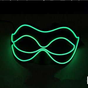 <span class=keywords><strong>Masque</strong></span> <span class=keywords><strong>de</strong></span> fête lumineux à LED en fil lumineux sonore pour les occasions <span class=keywords><strong>de</strong></span> Noël, les raves et les masques <span class=keywords><strong>de</strong></span> mascarade en PVC - Product Image 6