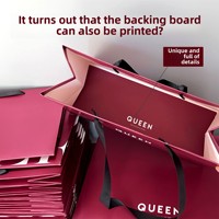 Top Fashion Store Sac fourre-tout pour hommes et femmes Vêtements Cadeau Shopping Sac en papier avec logo Internet Célèbre Sac cadeau