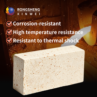 Briques réfractaires en zircone-mullite résistantes aux chocs thermiques, nouveau design, pour revêtement de lades