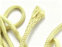 Corde en aramide multifonctionnelle ignifuge jaune de haute résistance, diamètre personnalisé de 1 à 20 mm, tressée, pour l'escalade en plein air