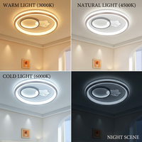 Plafonnier LED à intensité variable et économe en énergie avec motif de feuillage artistique et profil rond élégant pour une décoration intérieure sophistiquée
