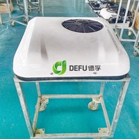 Climatiseur de toit tout-en-un DEFU pour véhicules, compresseur électrique à spirale 12V/24V, garantie 1 an, voitures, camions, 7000-10000 BTU