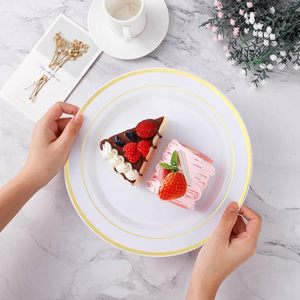 Platos <span class=keywords><strong>de</strong></span> Papel Desechables a Precio <span class=keywords><strong>de</strong></span> Fábrica, 7/8/9/10 Pulgadas, Elegantes Platos Redondos <span class=keywords><strong>de</strong></span> Calidad Alimentaria para Fiestas <span class=keywords><strong>de</strong></span> Cumpleaños y Bodas - Product Image 6